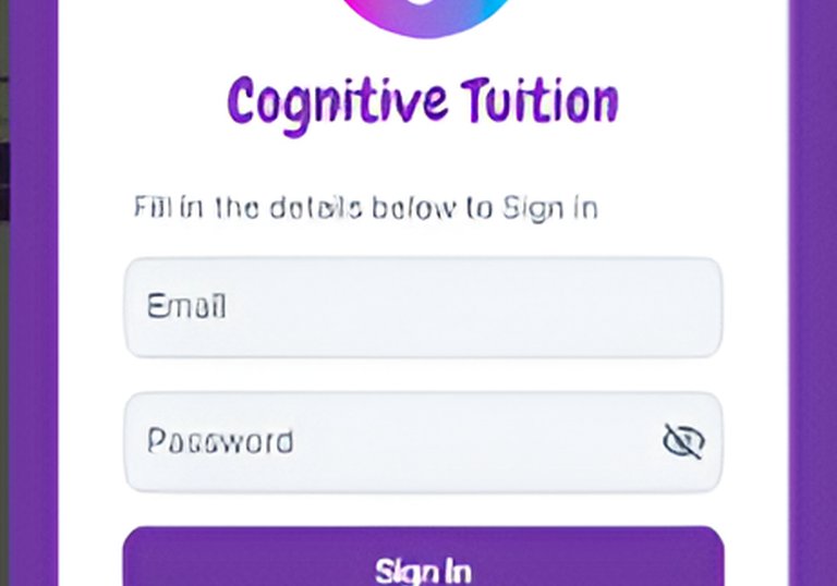 Cognitive Tuition